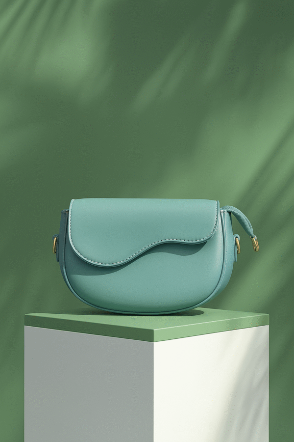 Aqua Wave Crossbody Bag