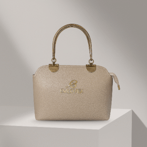 Emiovex Gold Textured Handbag