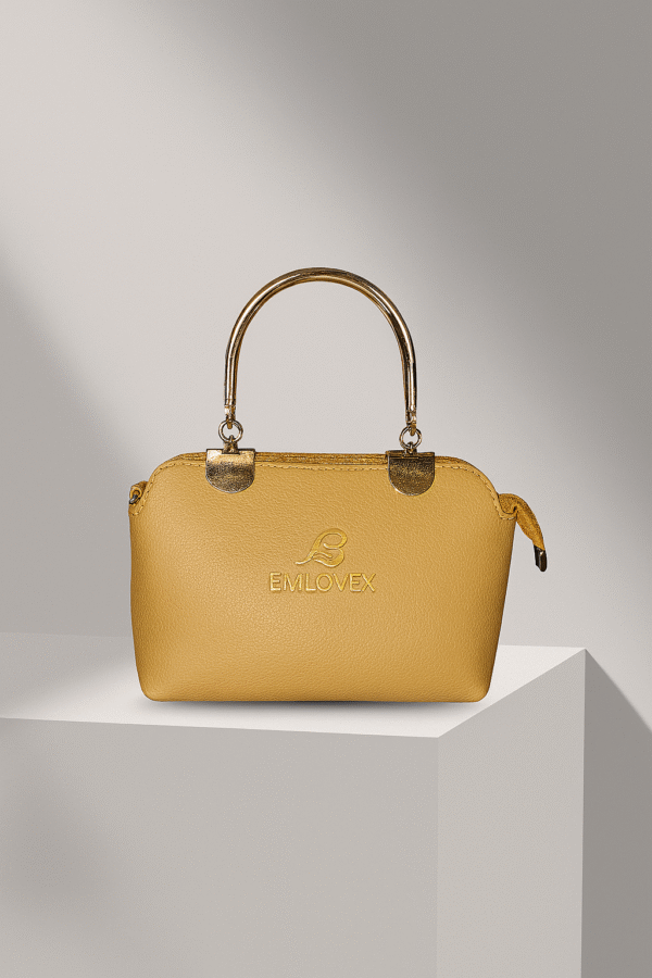 Emlovex Mustard Yellow Handbag